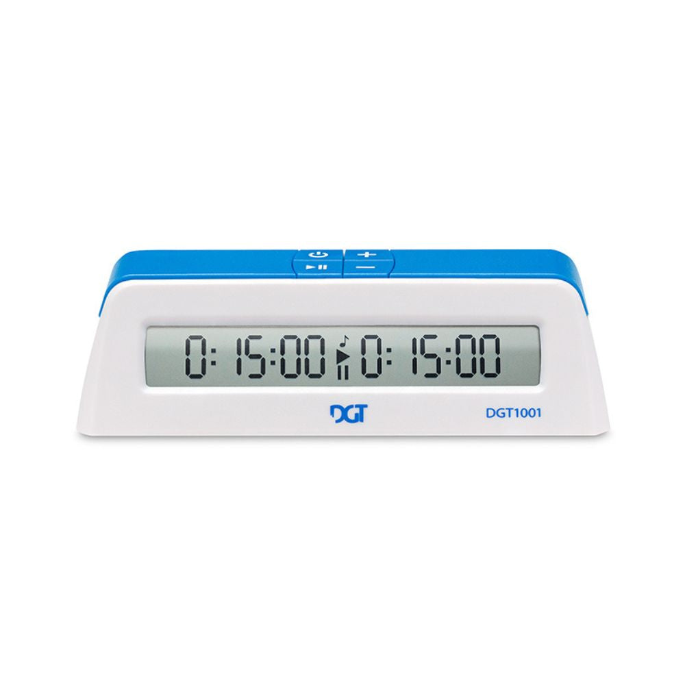 DGT 1001 White Game Timer Digital Chess Clock