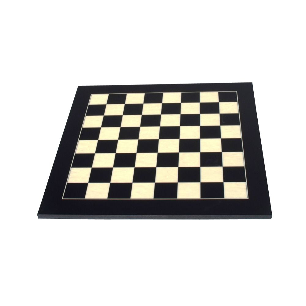 Dal Rossi Italy Black/Erable Chess Board 40cm