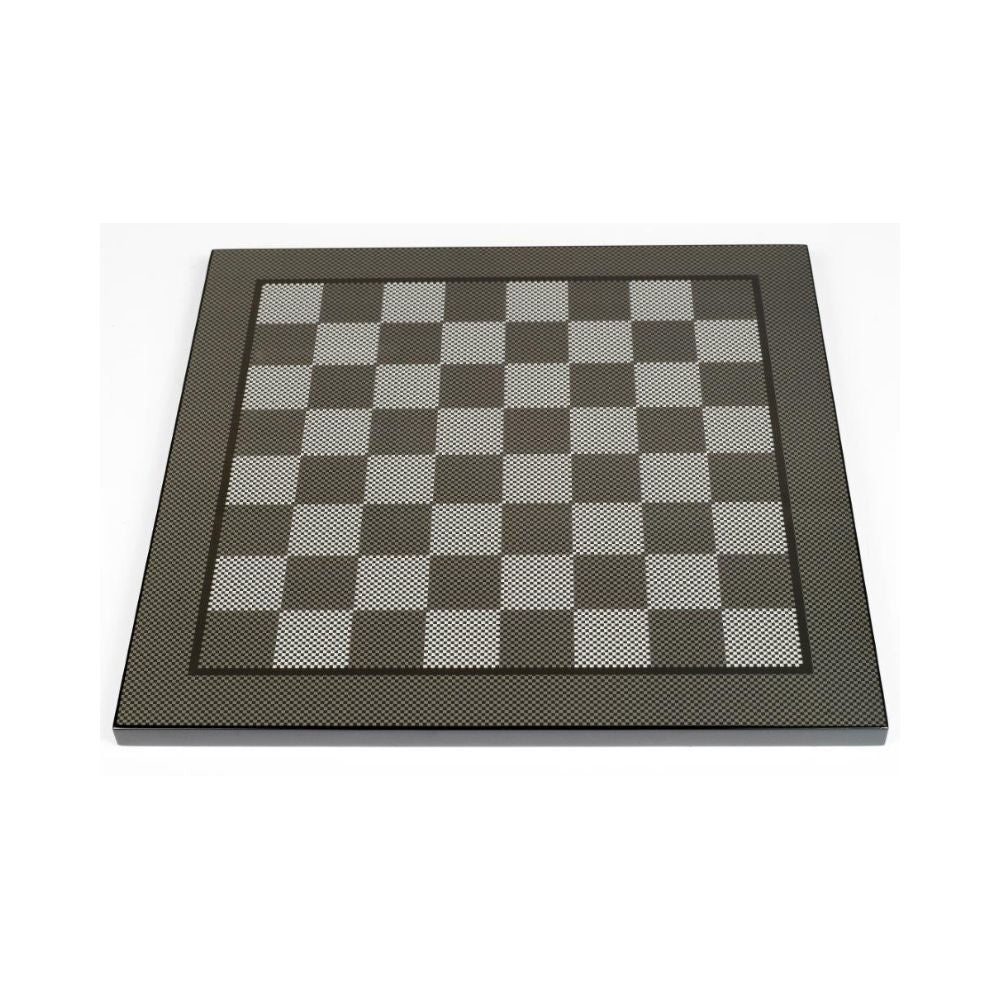 Dal Rossi Italy Carbon Fibre Chess Board 40cm