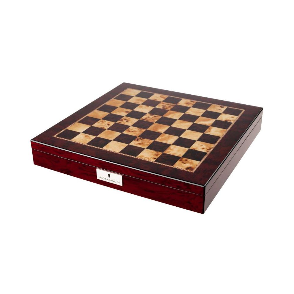 Dal Rossi Italy Chess Box Mahogany Finish 20″ 1