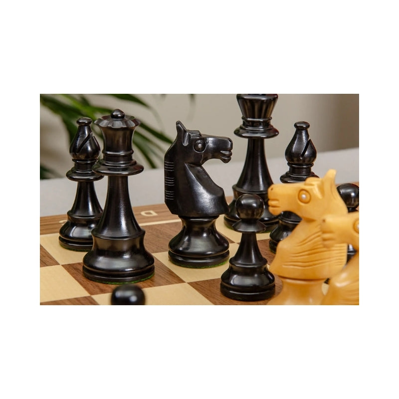 House Of Staunton Glass Eyed Lardy Series Luxury Wood Chess Set