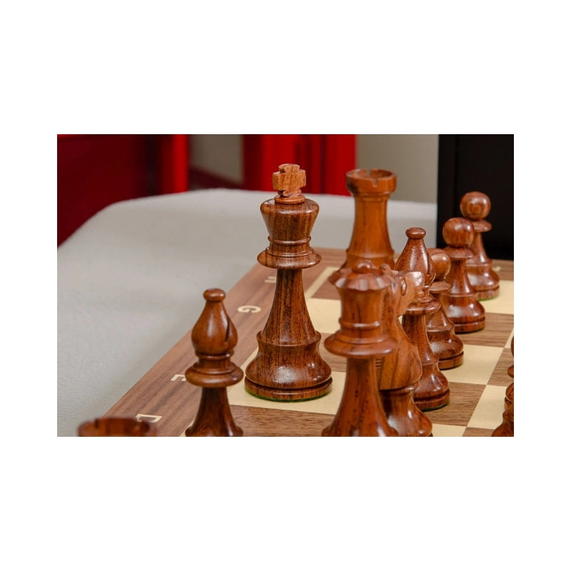 House Of Staunton Glass Eyed Lardy Series Luxury Wood Chess Set