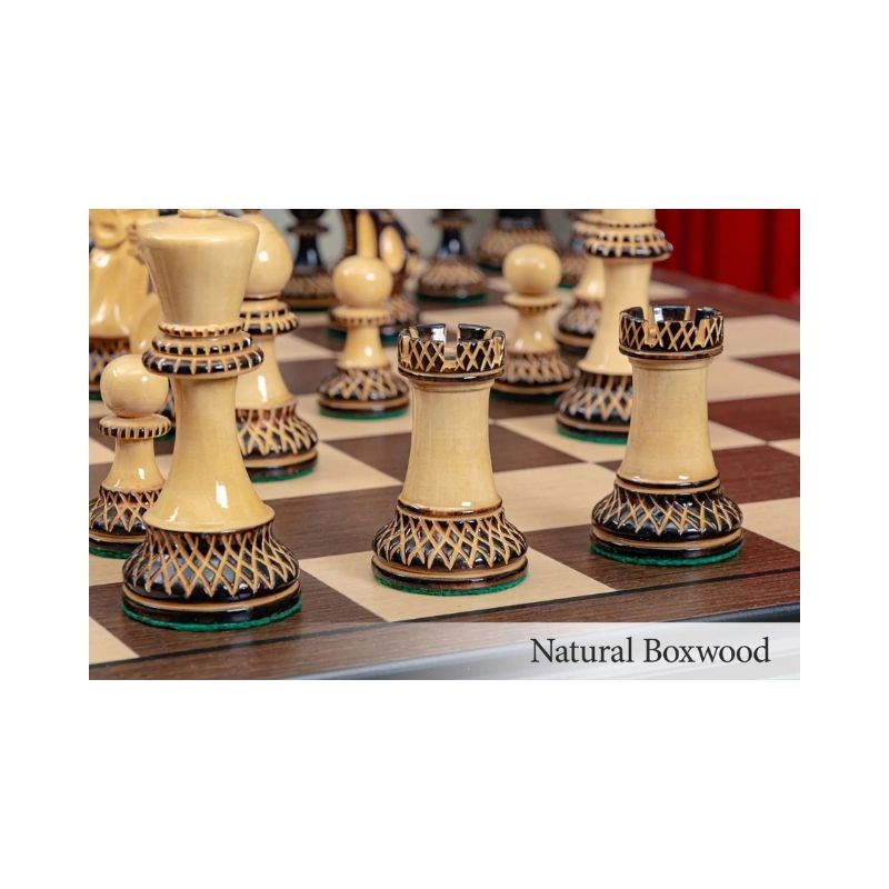 House Of Staunton Magnus Carlsen Luxury Signature Casket & Chess Set Combo