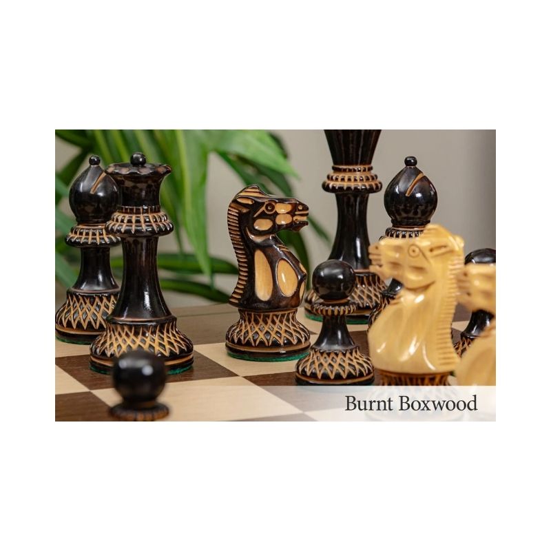 House Of Staunton Magnus Carlsen Luxury Signature Casket & Chess Set Combo