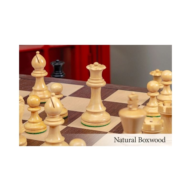House Of Staunton Magnus Carlsen Luxury Signature Casket & Chess Set Combo