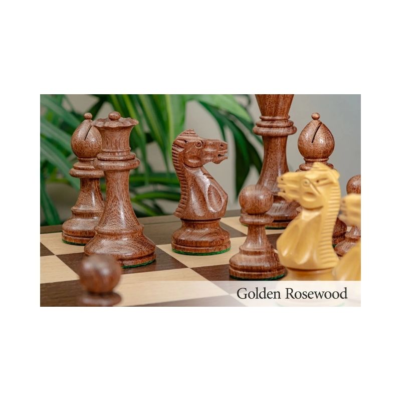 House Of Staunton Magnus Carlsen Luxury Signature Casket & Chess Set Combo