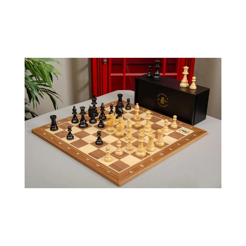 House Of Staunton Glass Eyed Lardy Series Luxury Wood Chess Set
