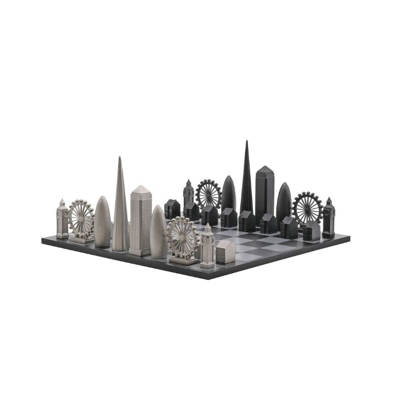 Skyline Chess Stainless Steel London Edition
