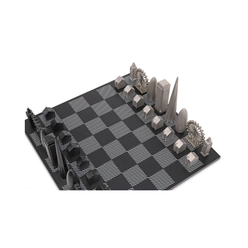 Skyline Chess Stainless Steel London Edition
