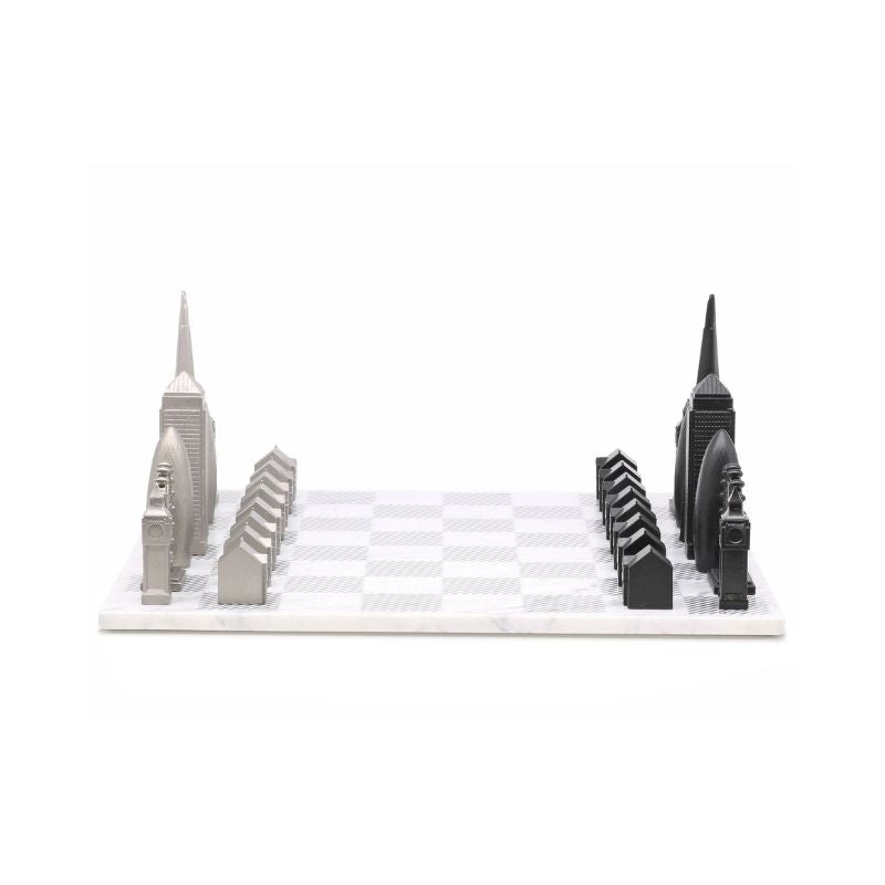Skyline Chess Stainless Steel London Edition
