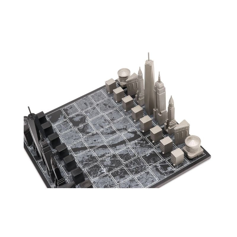 Skyline Chess Stainless Steel New York Edition