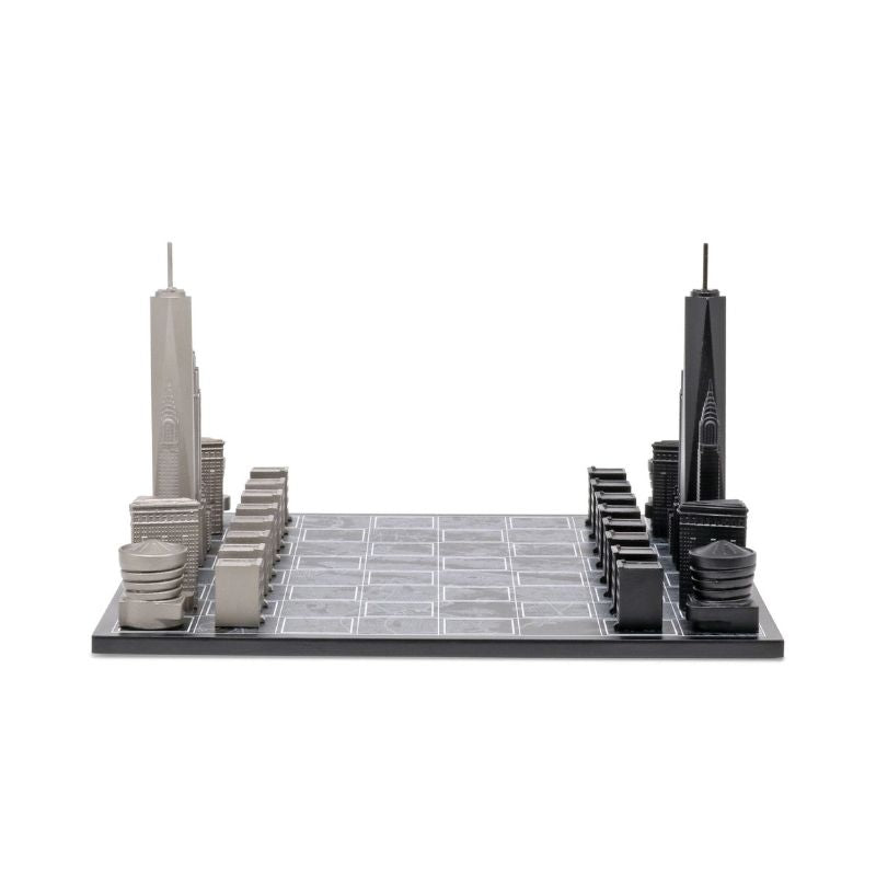 Skyline Chess Stainless Steel New York Edition