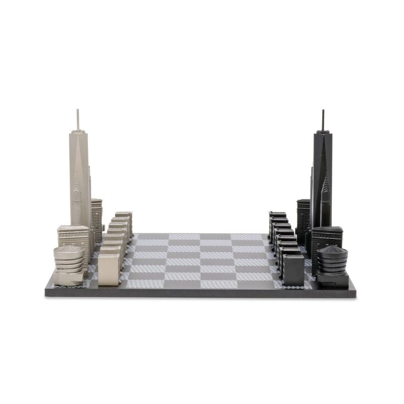 Skyline Chess Stainless Steel New York Edition