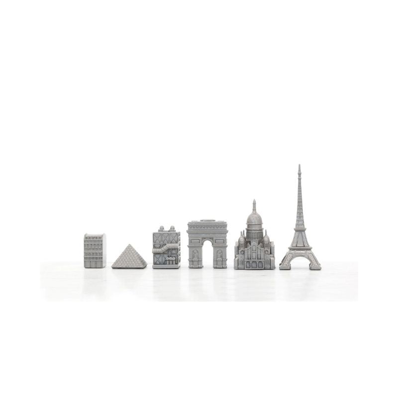 Skyline Chess Stainless Steel Paris Edition