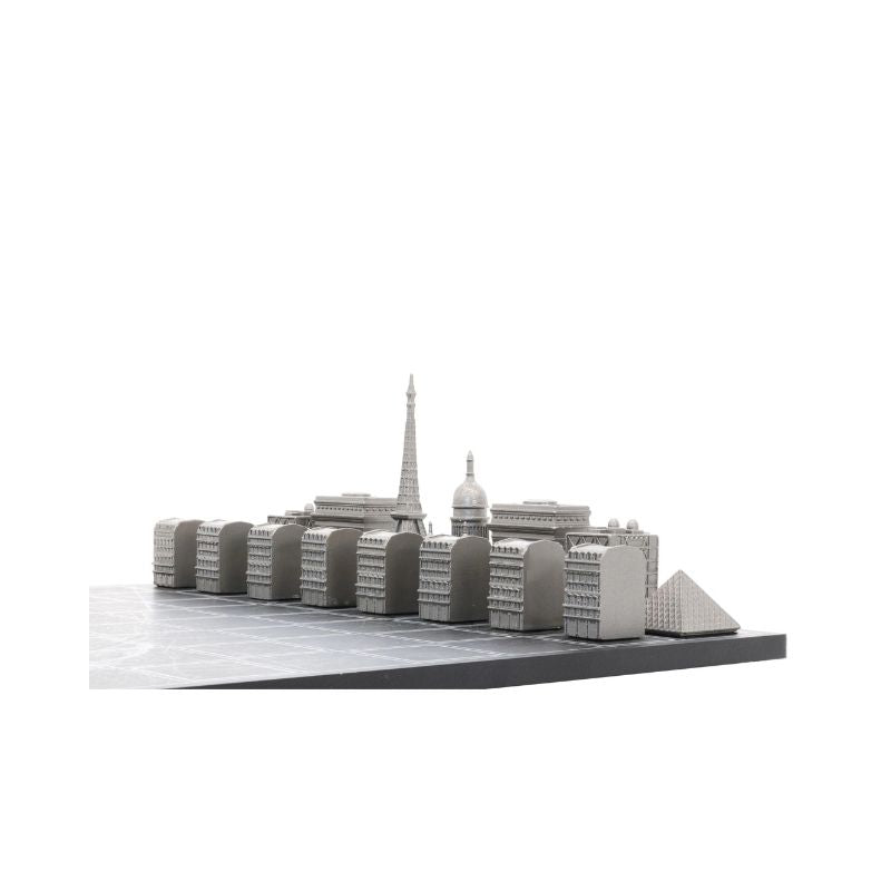 Skyline Chess Stainless Steel Paris Edition