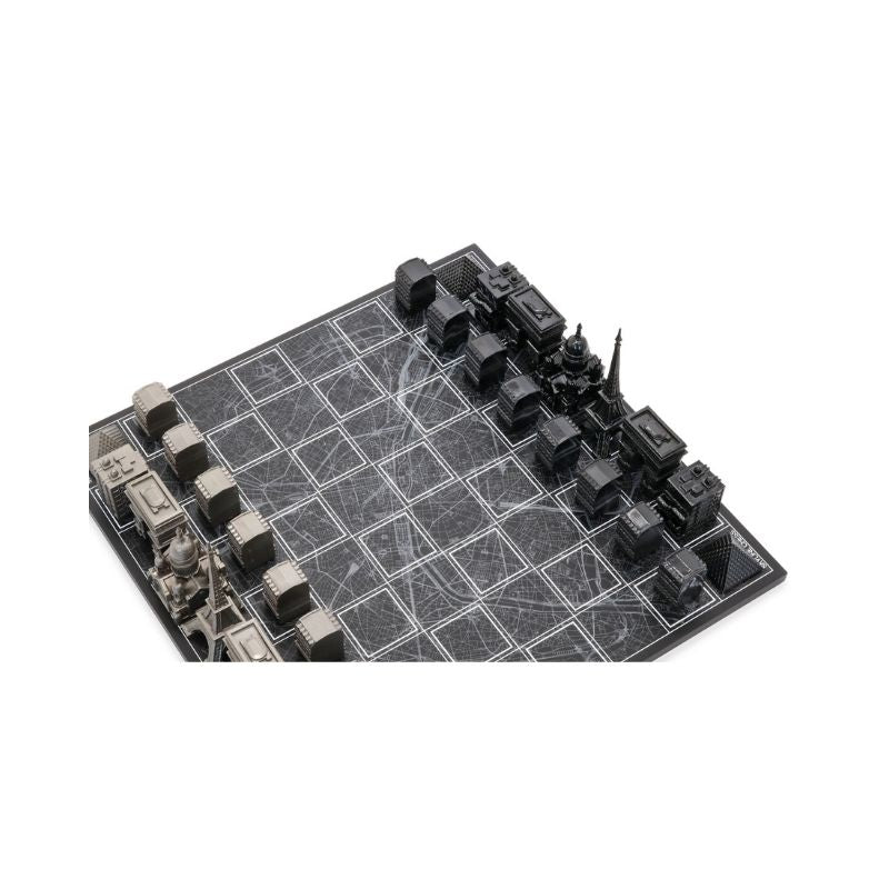 Skyline Chess Stainless Steel Paris Edition