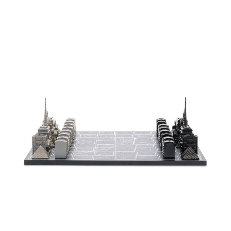 Skyline Chess Stainless Steel Paris Edition