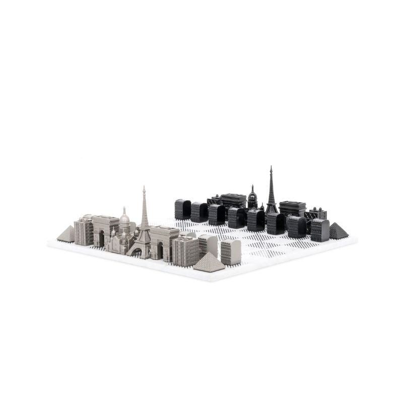 Skyline Chess Stainless Steel Paris Edition