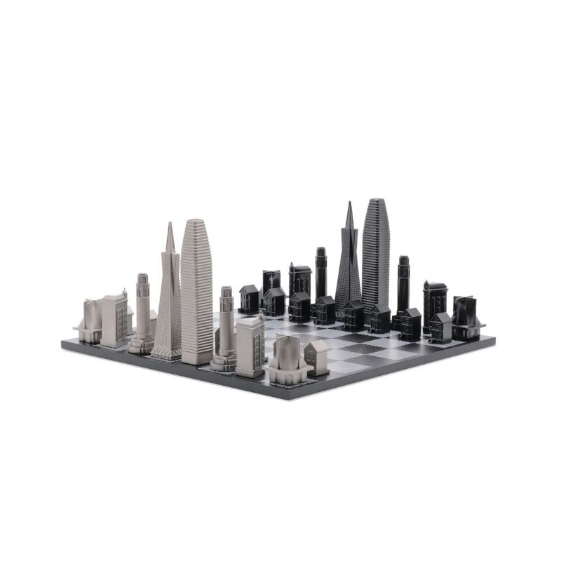 Skyline Chess Stainless Steel San Francisco Edition
