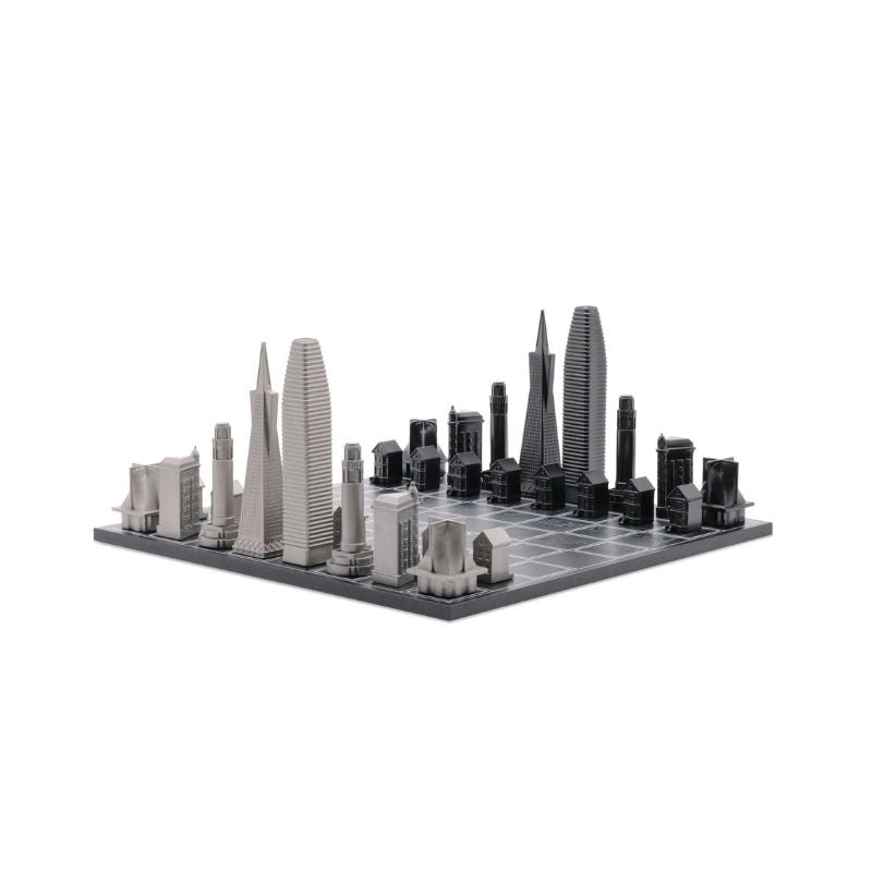 Skyline Chess Stainless Steel San Francisco Edition
