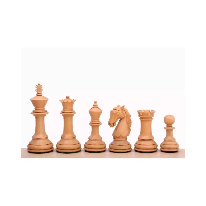 Sunrise Colombian Staunton Acacia/Boxwood 10cm Chess Pieces