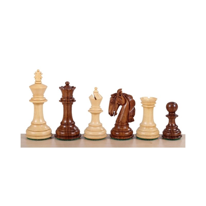 Sunrise Colombian Staunton Acacia/Boxwood 10cm Chess Pieces