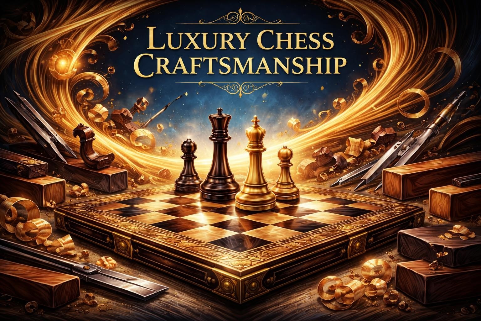 Luxury Chess Board: Craftsmanship Meets Timeless Design