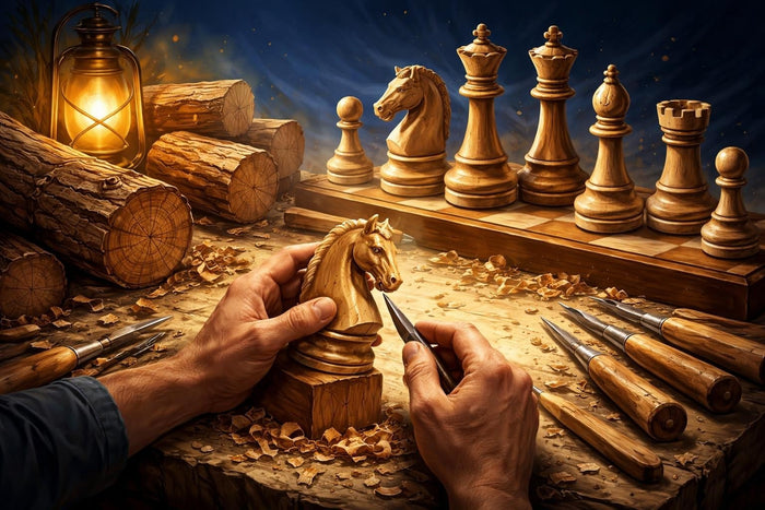 Hand Carved Chess Set: Artistry Meets Strategy