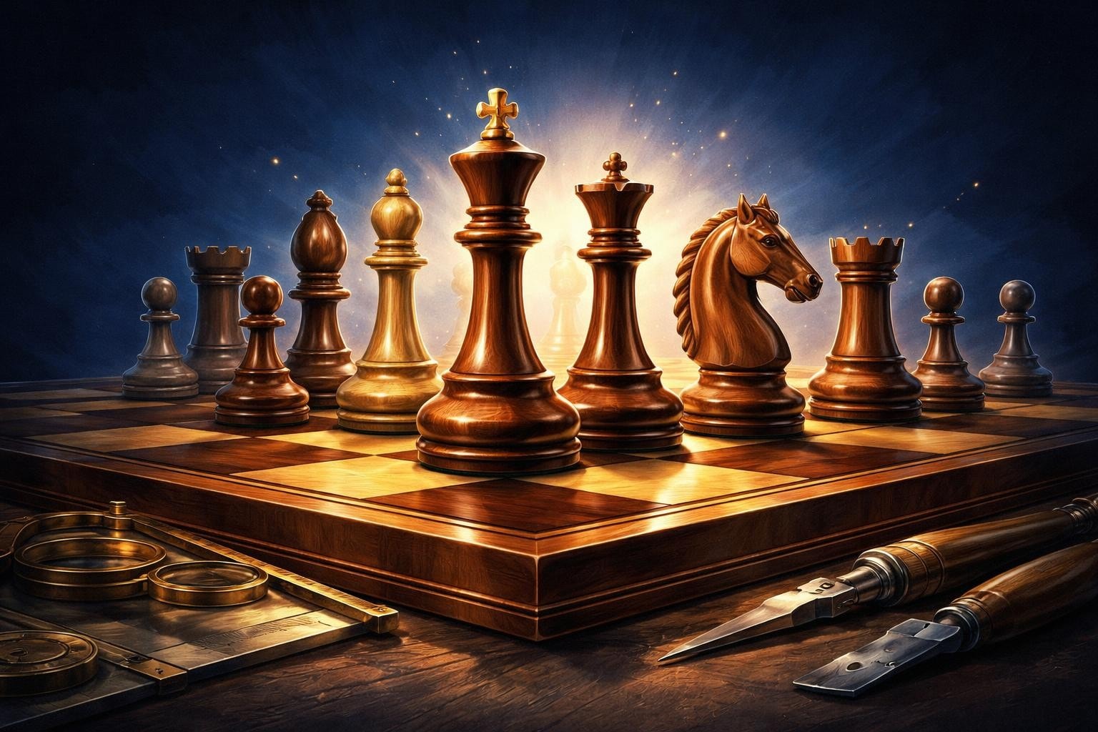 Classic Chess Set: Timeless Design for Players & Collectors