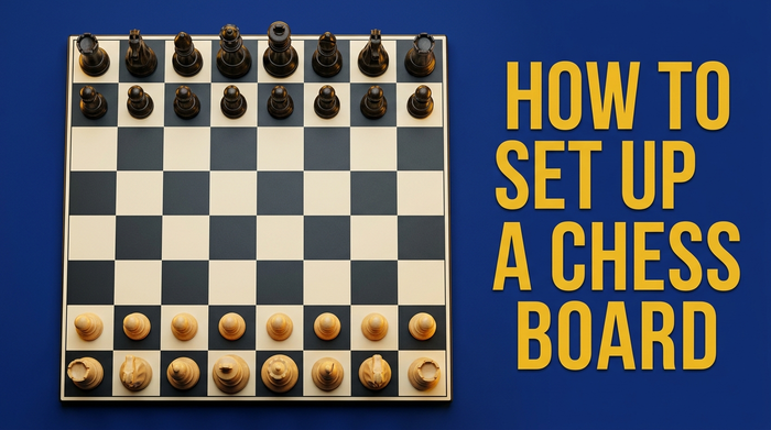 How to set up a chess board: complete beginner guide