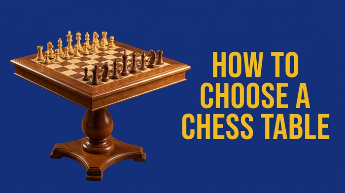 How to choose a chess table, a complete buying guide from Sterling Chess