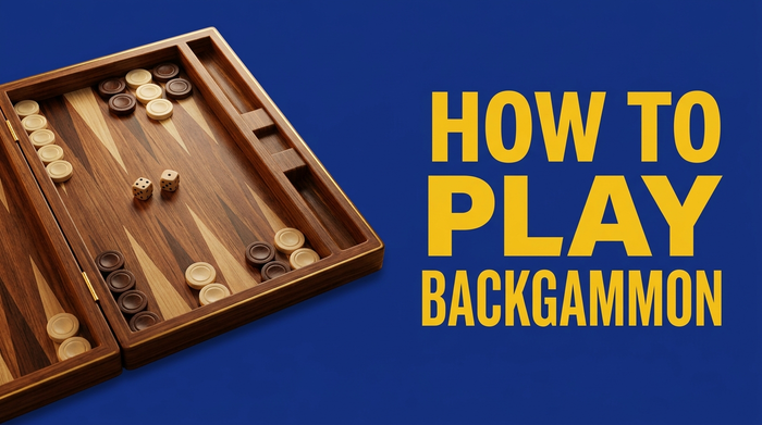 How to play backgammon, a complete beginner's guide from Sterling Chess