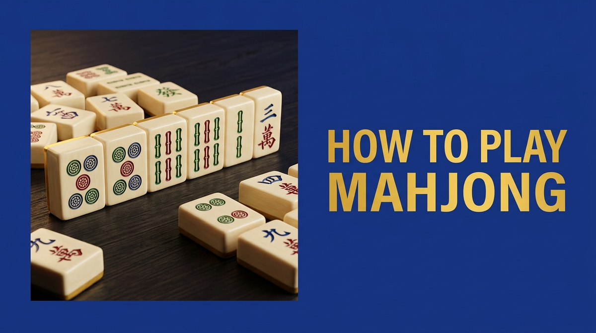 How to play mahjong, a complete beginner's guide from Sterling Chess
