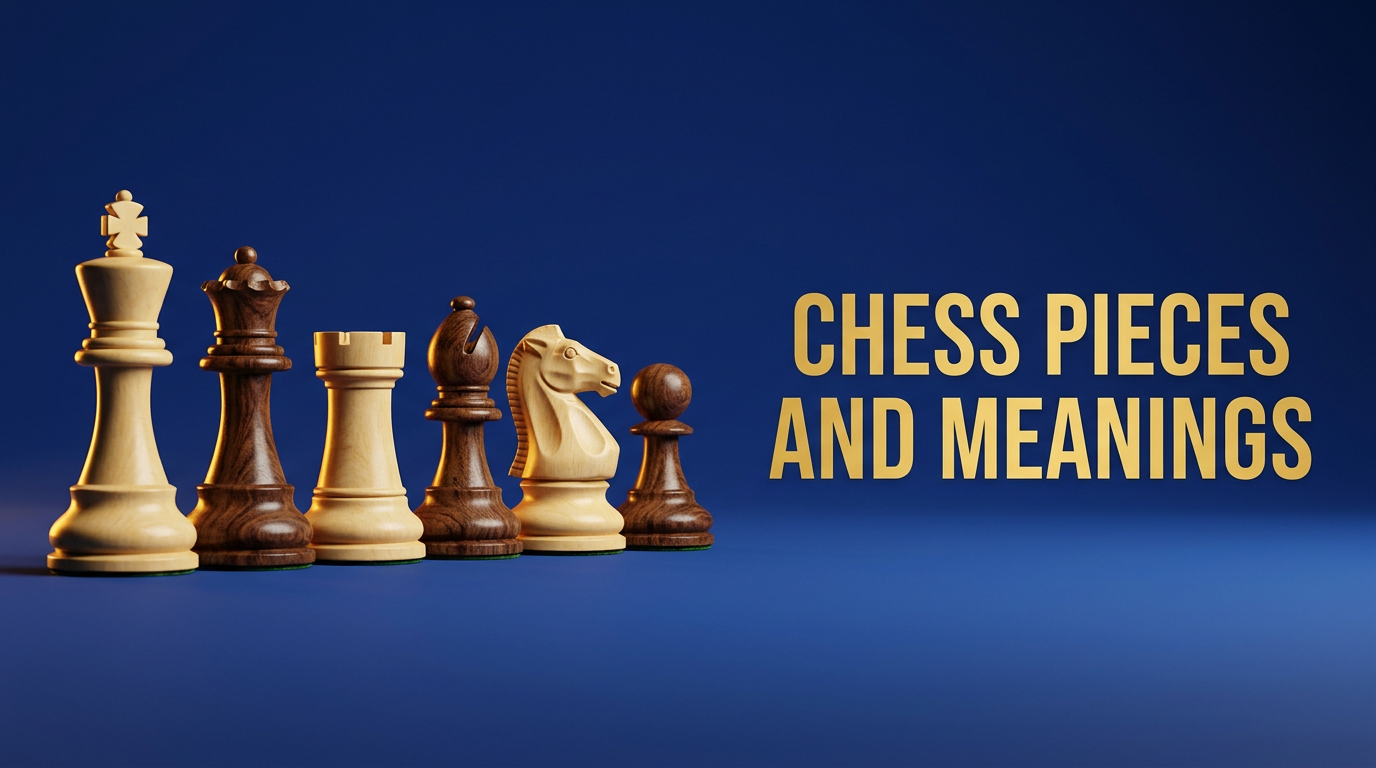 Chess pieces and meanings, a complete guide from Sterling Chess