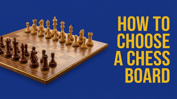 How to choose a chess board, a guide from Sterling Chess
