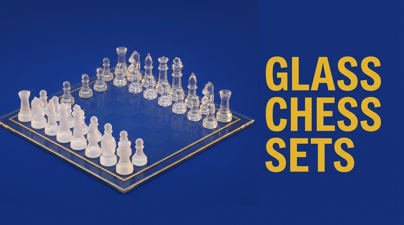 Glass chess sets guide from Sterling Chess