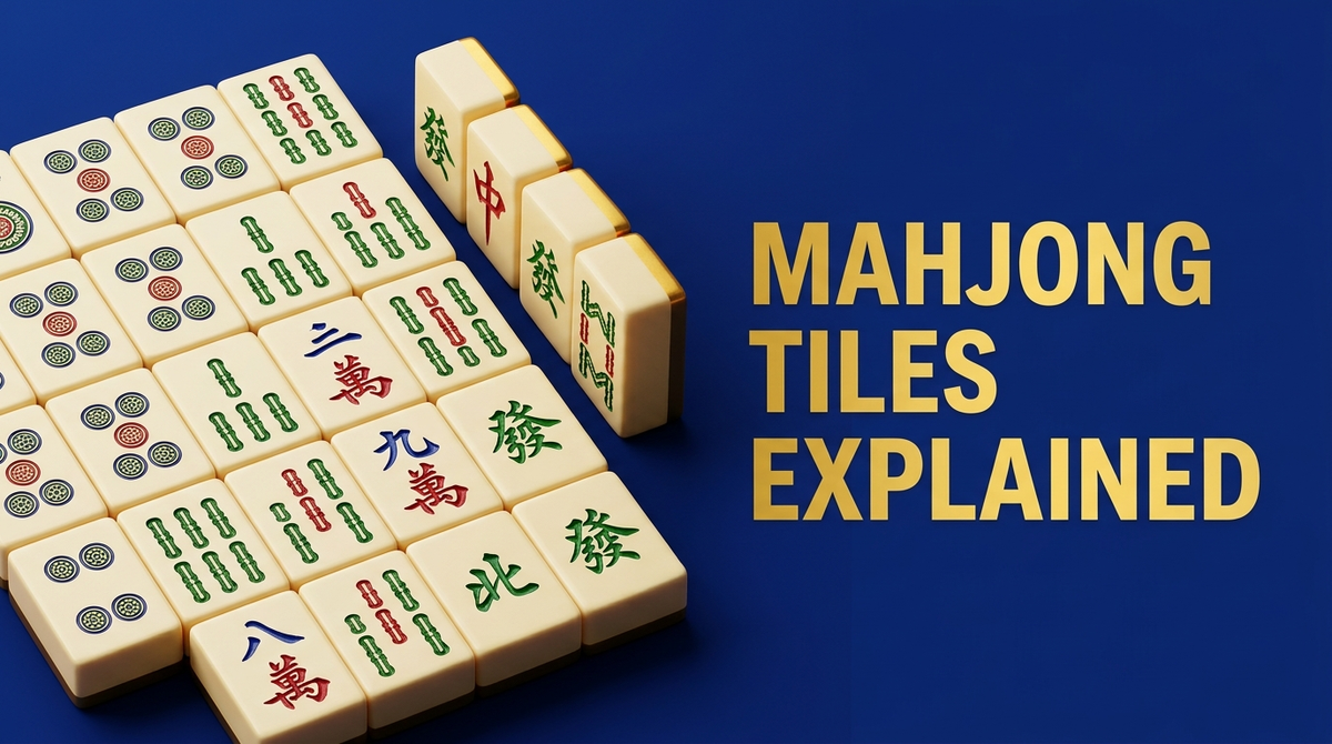 Mahjong tiles explained, a complete guide from Sterling Chess