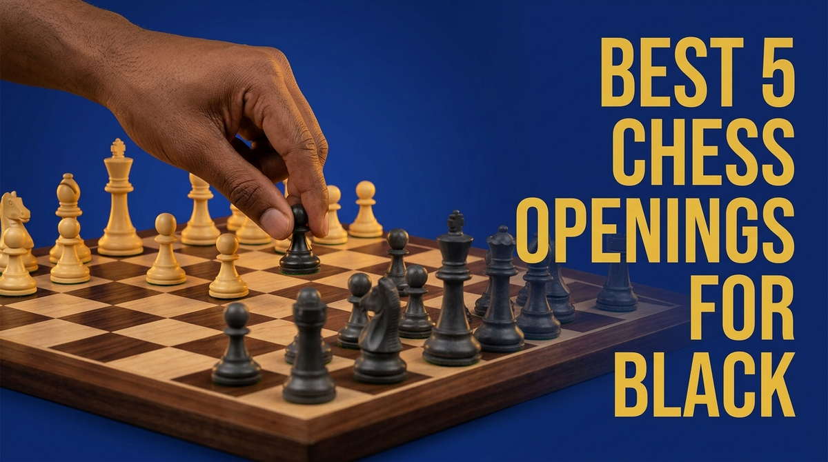 Best 5 chess openings for Black