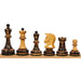 1970s' Dubrovnik Lacquered Boxwood 97mm Chess Pieces