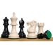 Pro Staunton Black & Ivory Painted Boxwood 78mm Chess Pieces