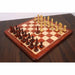 Bud Rosewood and Boxwood chessmen, 100mm king
