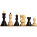 Ebony and boxwood Russian Zagreb 59 chessmen