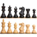 Pro Staunton Ebony 78mm Chess Pieces