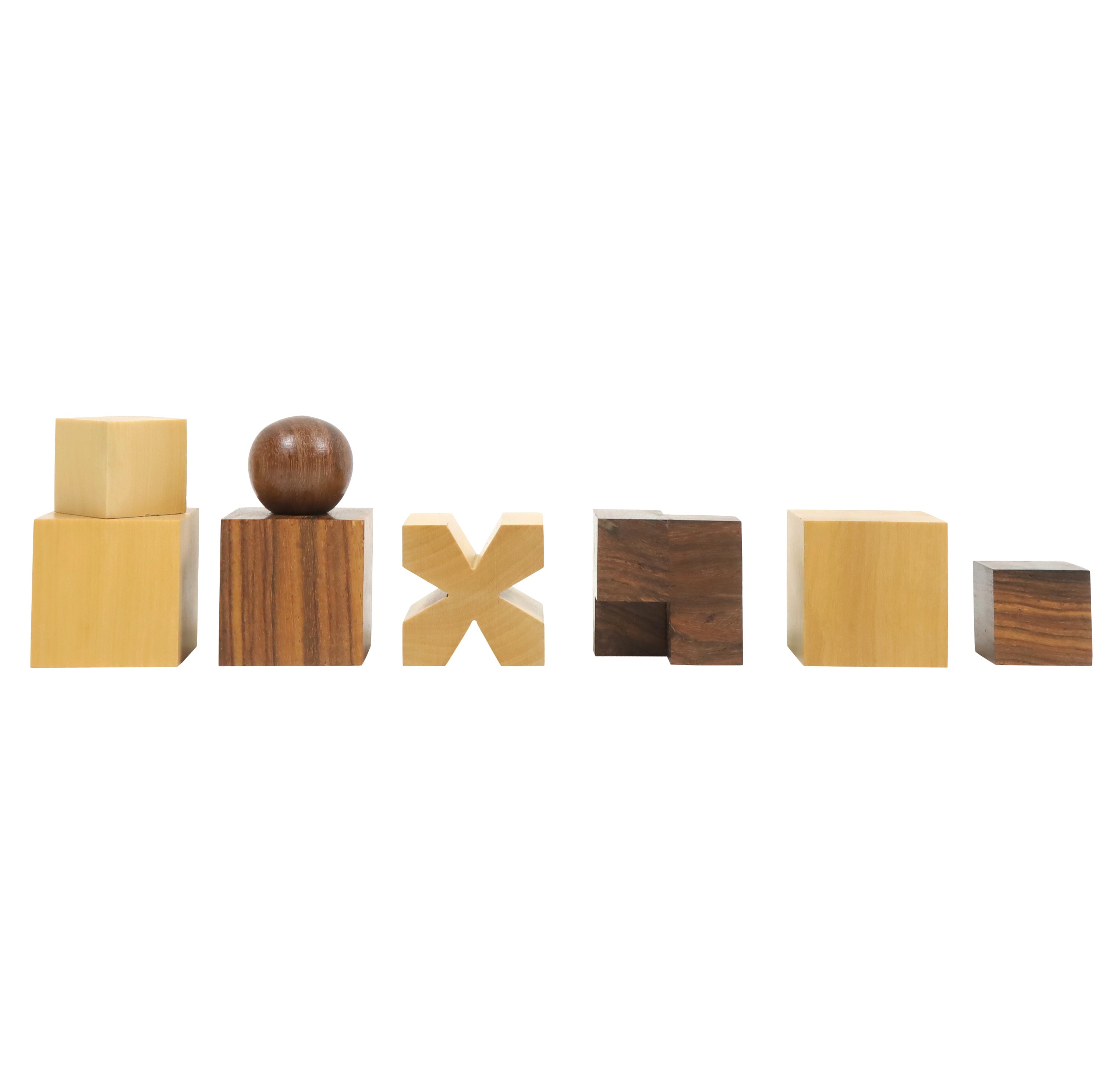 Bauhaus Reproduced 50mm Chess Pieces