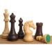 Piatigorsky Cup Reproduced Mahogany Stained 127mm Chess Pieces