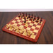 Bud Rosewood and Boxwood chessmen, 83mm king