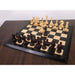 127mm king and matching chessmen in Mahogany Stained Boxwood and Boxwood