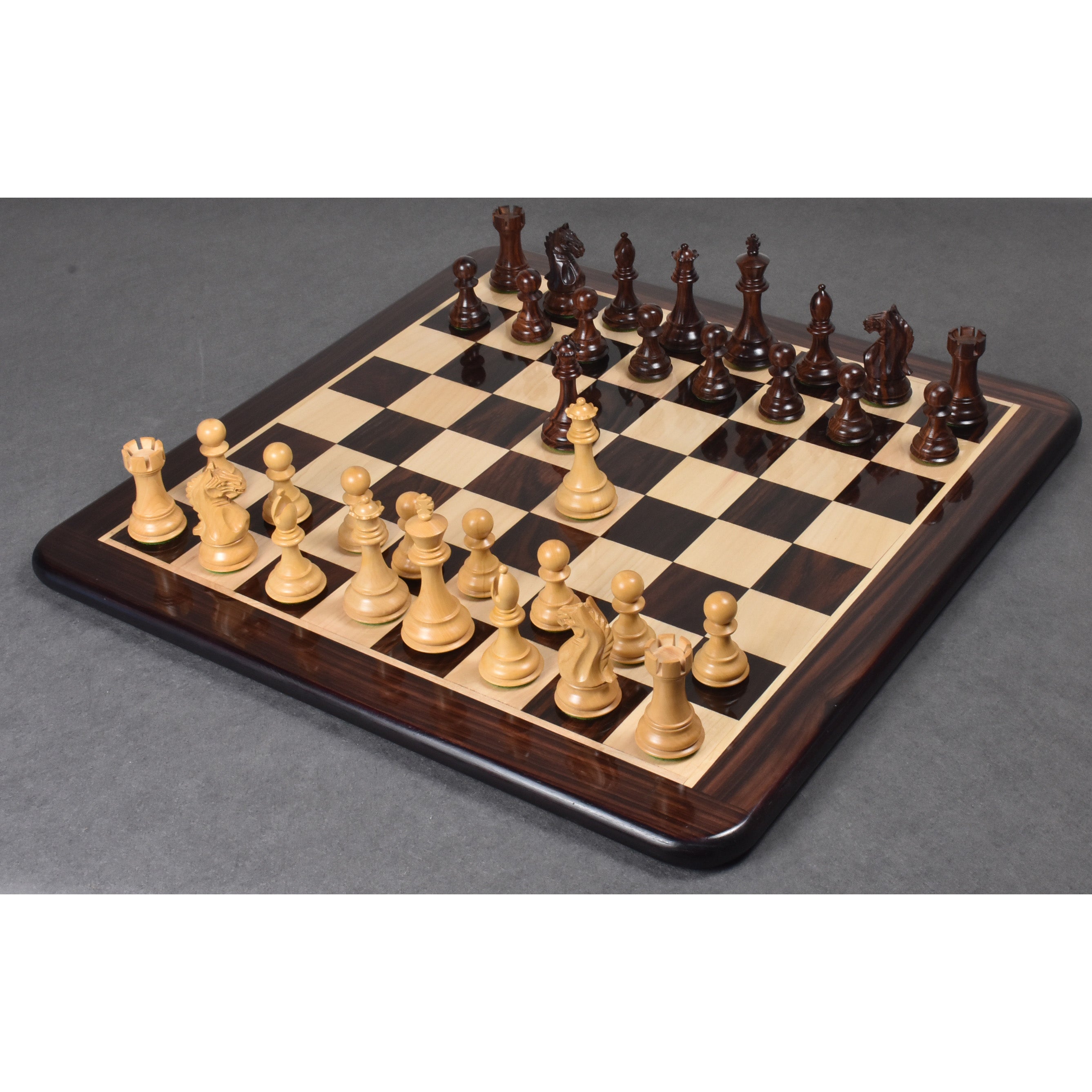 Fierce Knight Staunton 102mm Chess Pieces