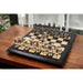 Metallic Grey and Metallic Gold chessmen, 152mm king