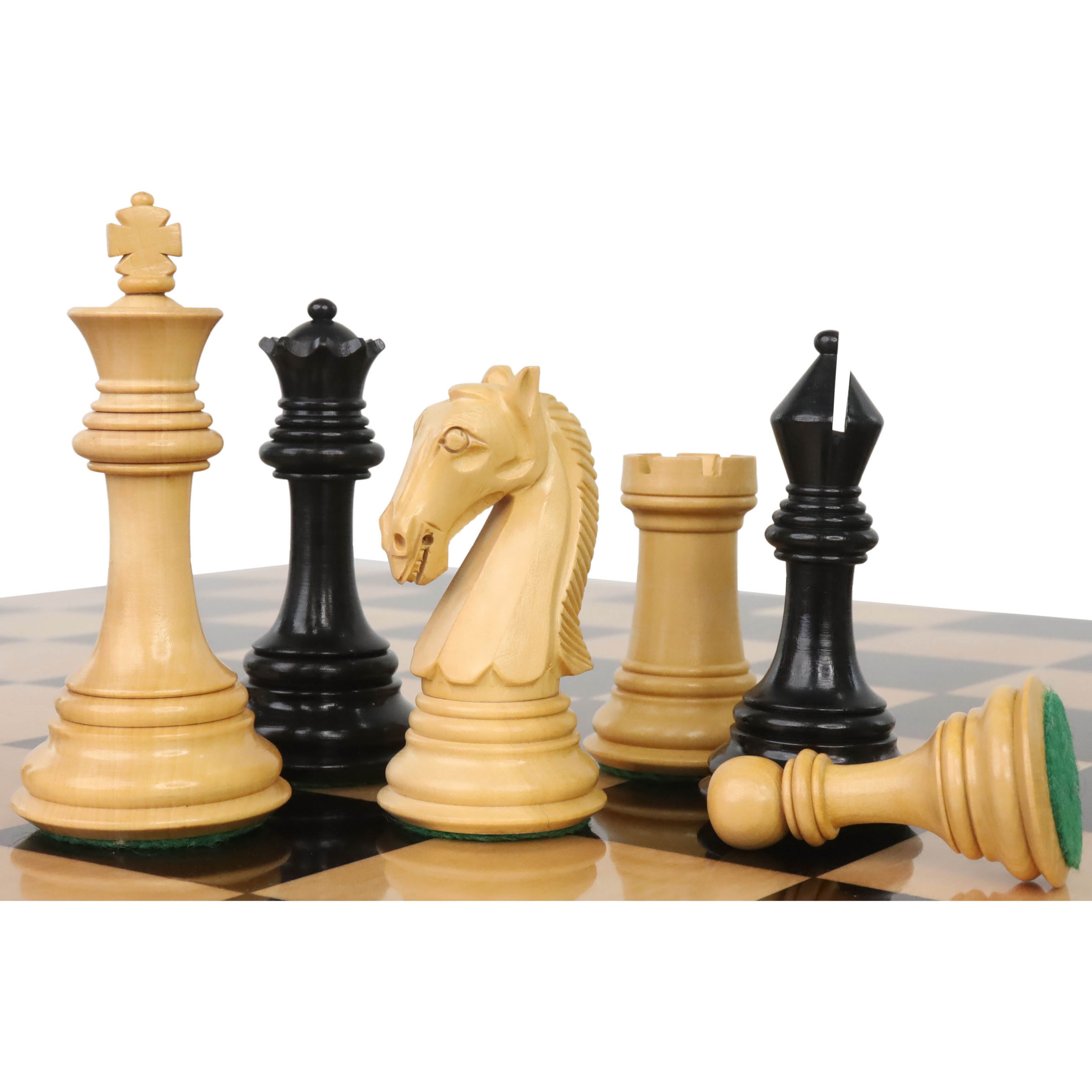 New Columbian Staunton 98mm Chess Pieces